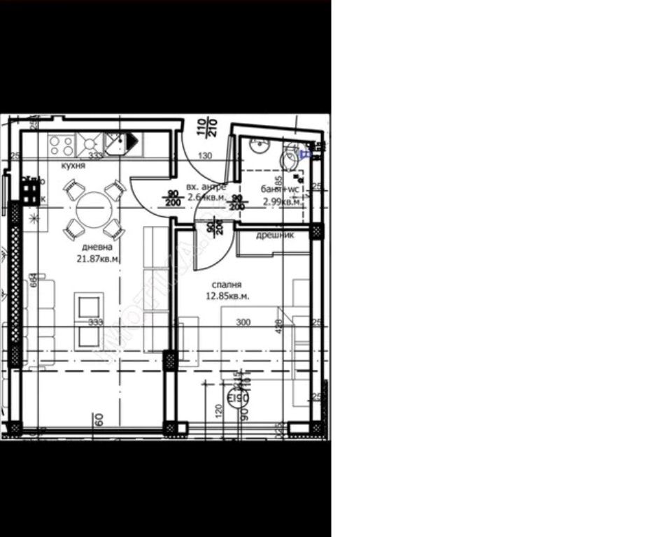 Квартира в Варне, Болгария, 58 м² - фото 4