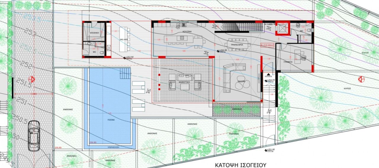 Вилла в Лимасоле, Кипр, 891 м² - фото 8