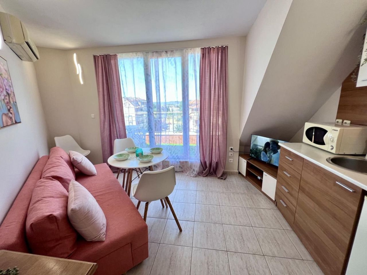 Квартира на Солнечном берегу, Болгария, 44.8 м² - фото 4