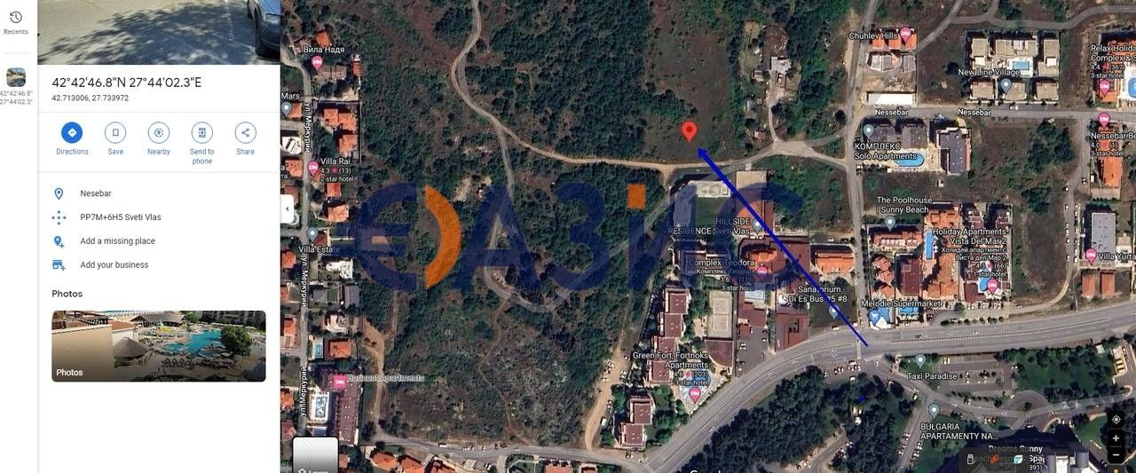 Коммерческая недвижимость в Святом Власе, Болгария, 2 000 м² - фото 1