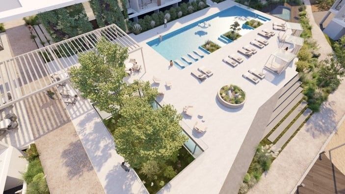 Апартаменты в Пафосе, Кипр, 52 м² - фото 1