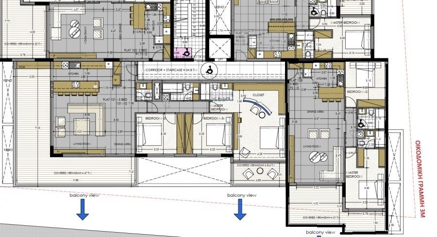 Апартаменты в Лимасоле, Кипр, 113 м² - фото 9