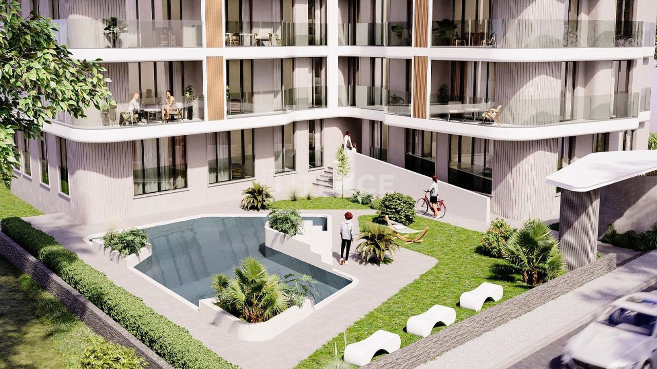 Апартаменты Чифтликкёй, Турция, 90 м² - фото 1