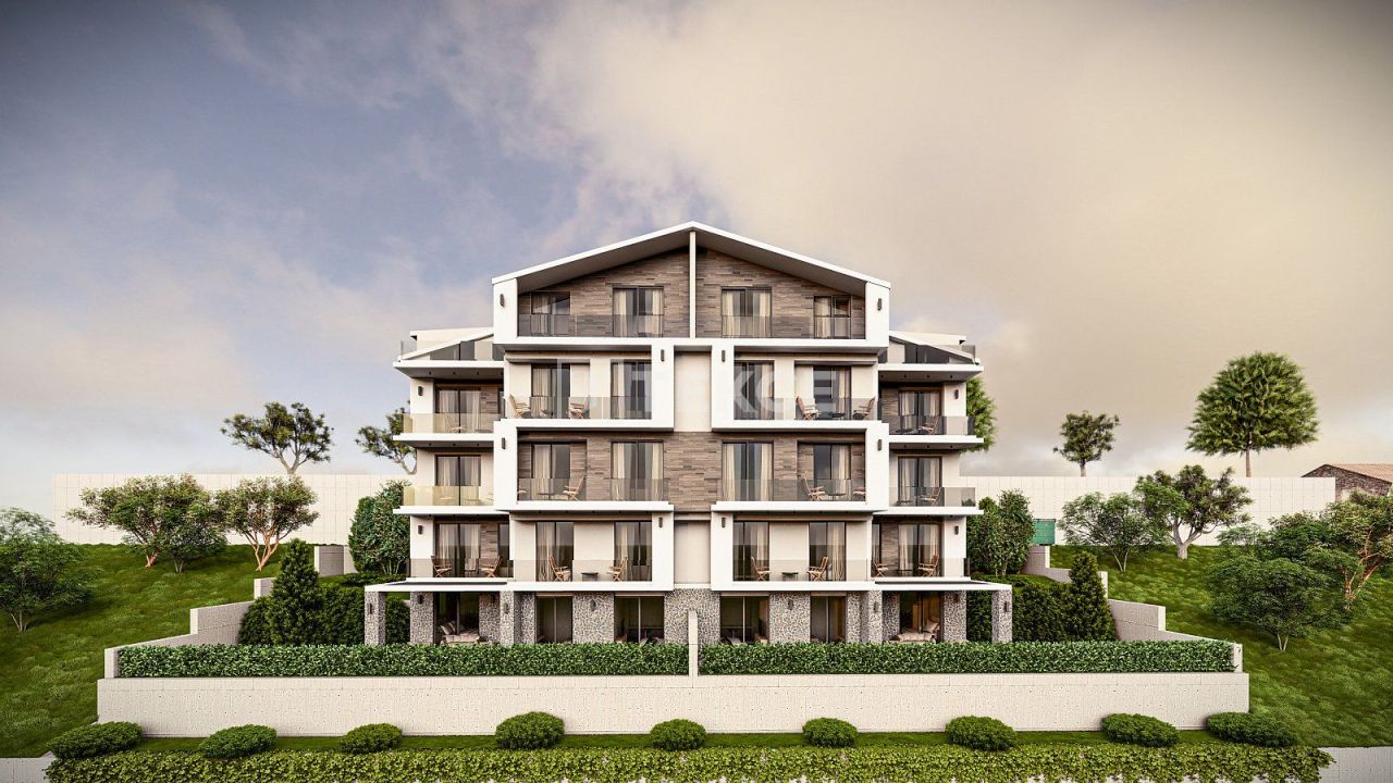 Апартаменты в Фетхие, Турция, 37 м² - фото 1