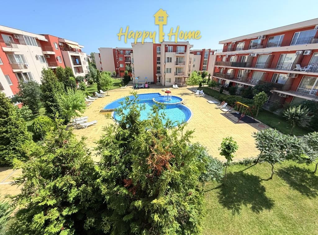 Студия на Солнечном берегу, Болгария, 40 м² - фото 1