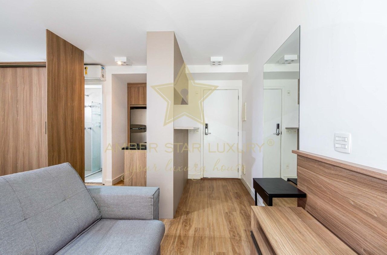 Студия Сан-Паулу, Бразилия, 31 м² - фото 2