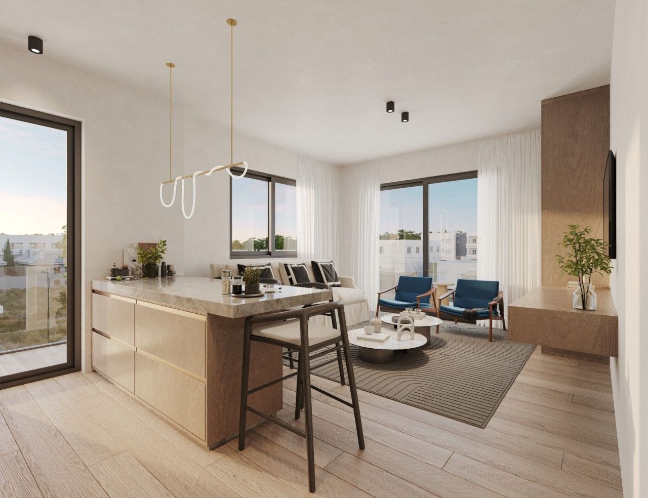 Апартаменты в Лимасоле, Кипр, 64 м² - фото 8