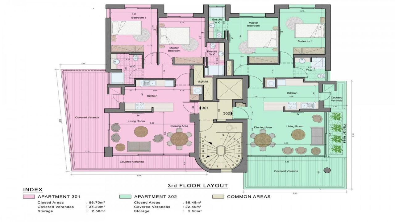 Апартаменты в Лимасоле, Кипр, 120 м² - фото 13