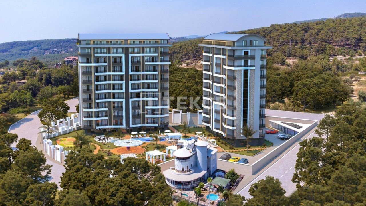 Апартаменты в Алании, Турция, 50 м² - фото 1