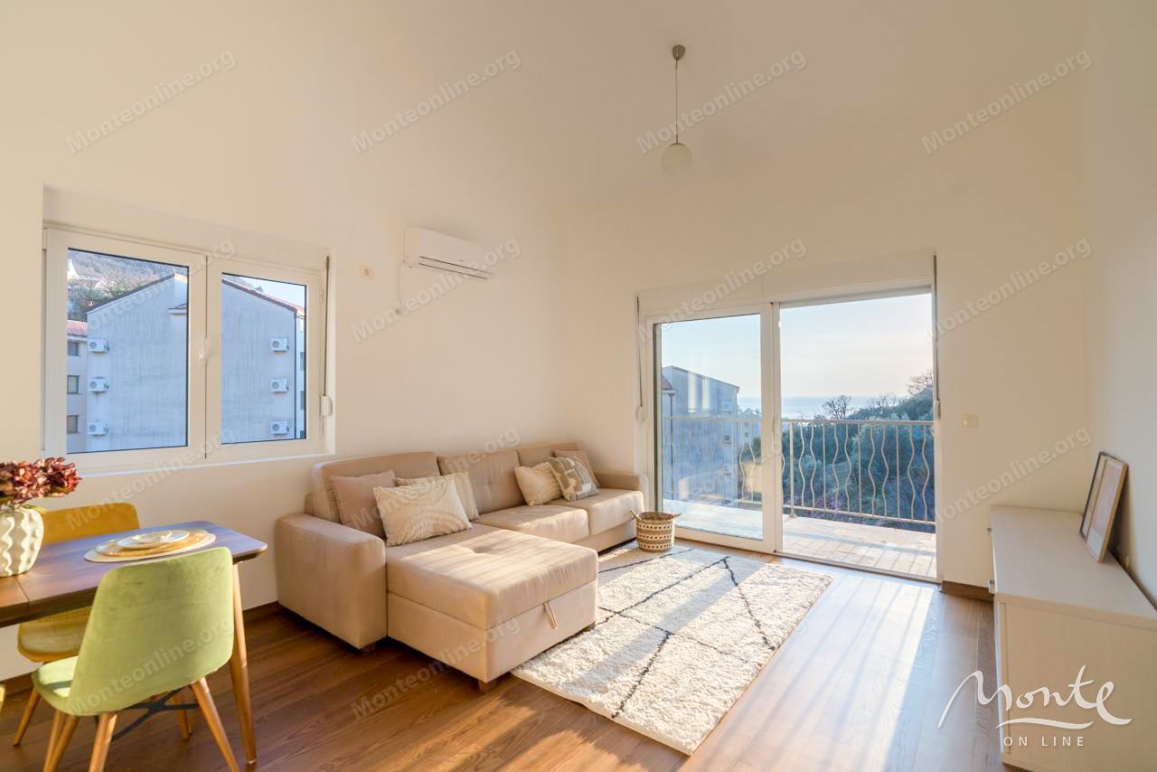 Квартира в Будве, Черногория, 60 м² - фото 1