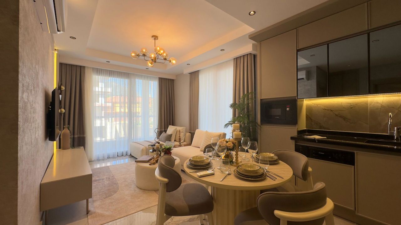 Апартаменты в Алании, Турция, 59 м² - фото 1