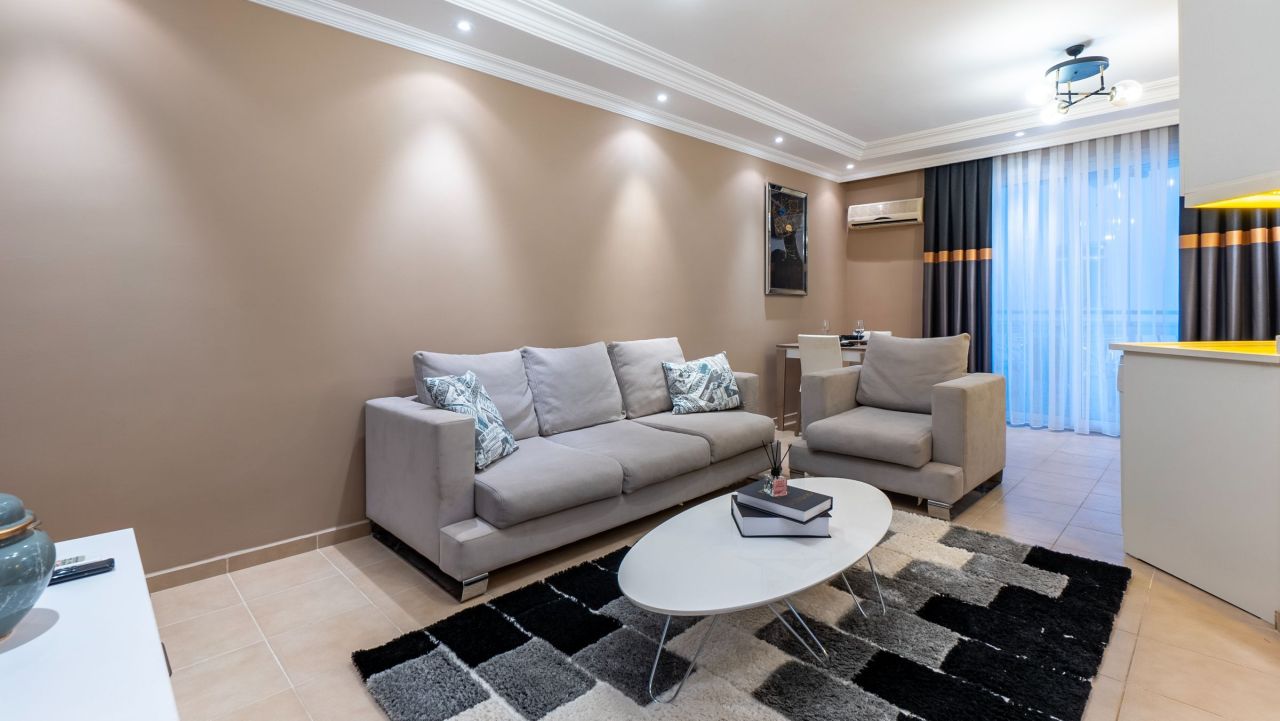 Апартаменты в Алании, Турция, 55 м² - фото 1