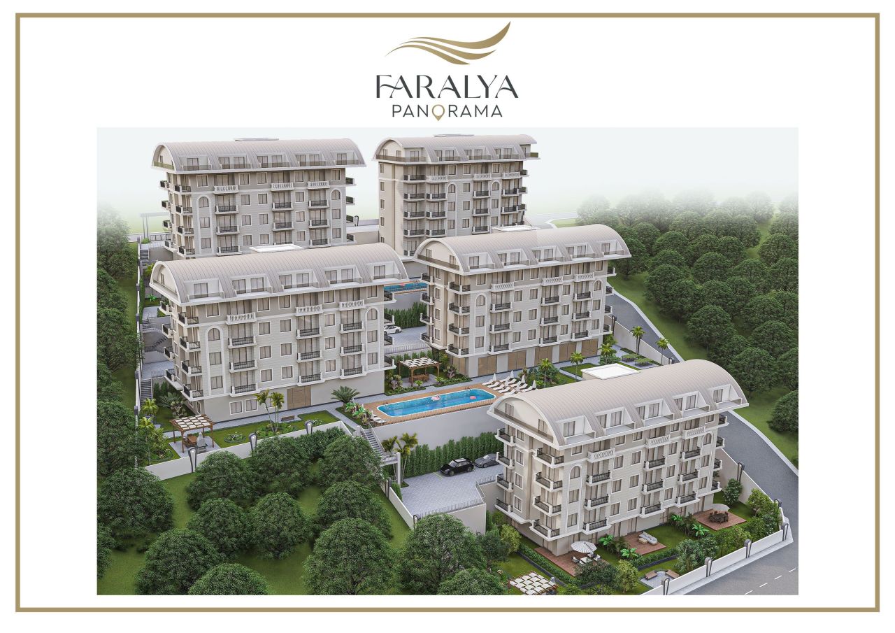 Апартаменты в Алании, Турция, 58 м² - фото 1