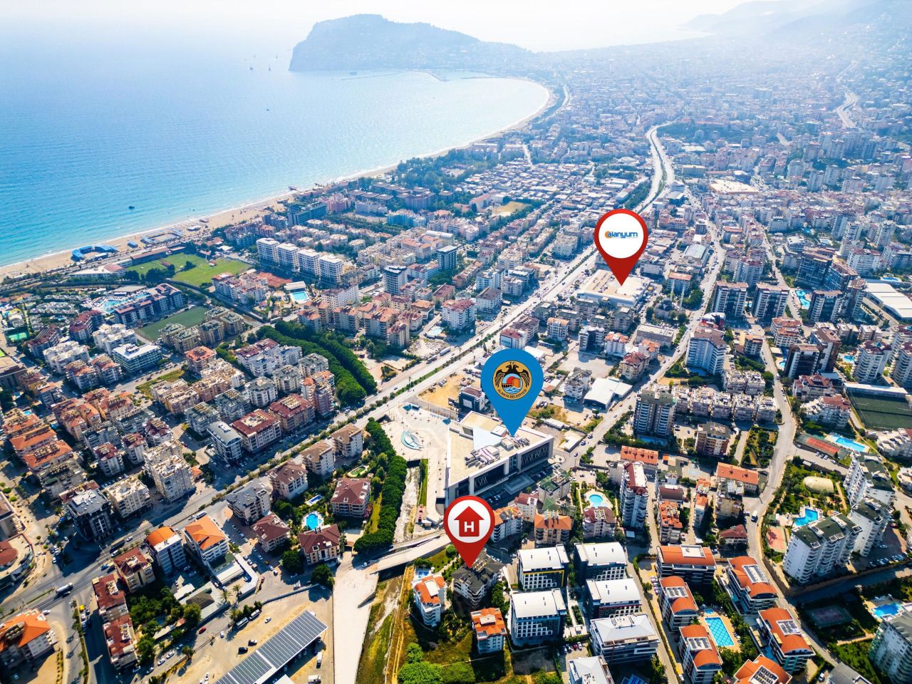 Апартаменты в Алании, Турция, 120 м² - фото 1