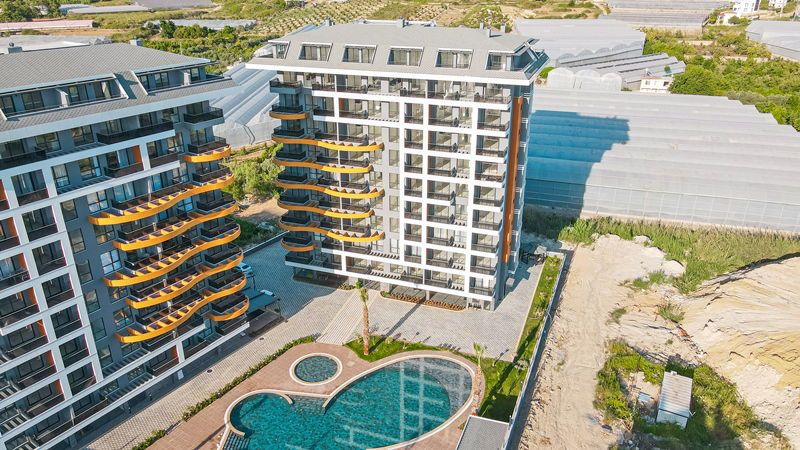 Апартаменты в Алании, Турция, 55 м² - фото 1