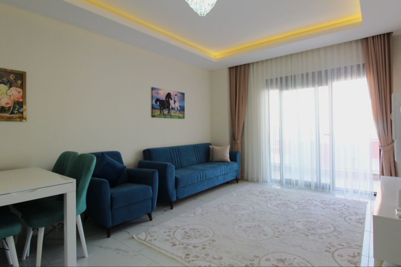 Апартаменты в Алании, Турция, 55 м² - фото 1