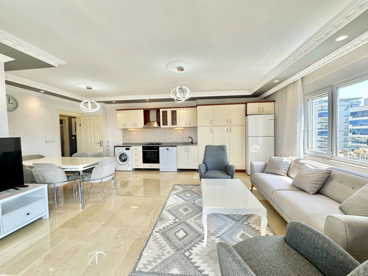 Апартаменты в Алании, Турция, 110 м² - фото 1