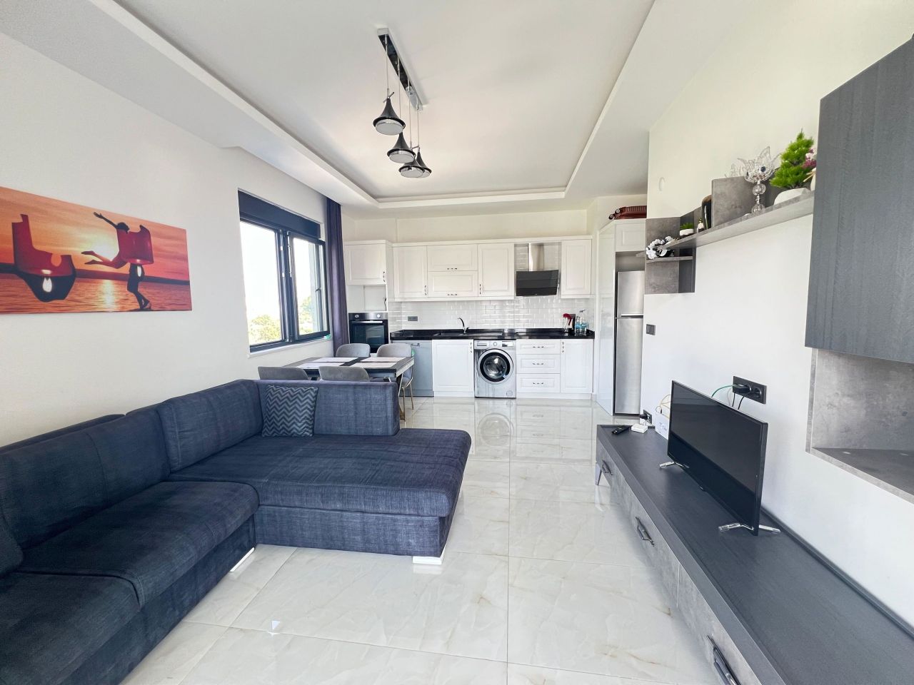 Апартаменты в Алании, Турция, 55 м² - фото 1