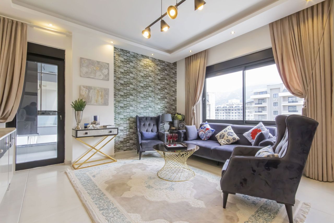Апартаменты в Алании, Турция, 55 м² - фото 1