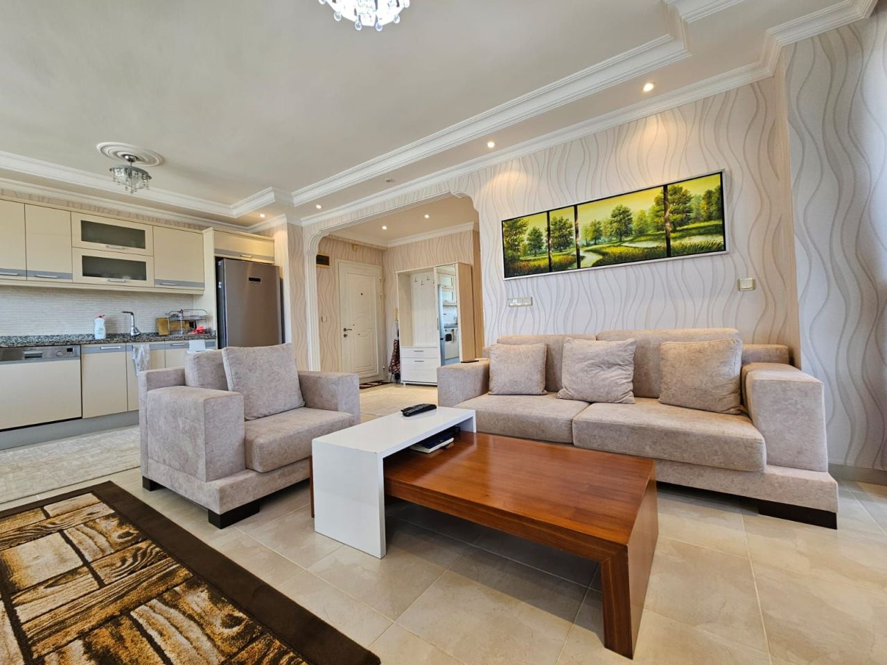 Апартаменты в Алании, Турция, 117 м² - фото 1