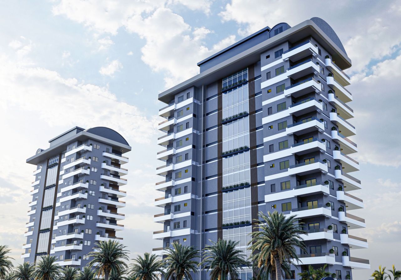Апартаменты в Алании, Турция, 44 м² - фото 1