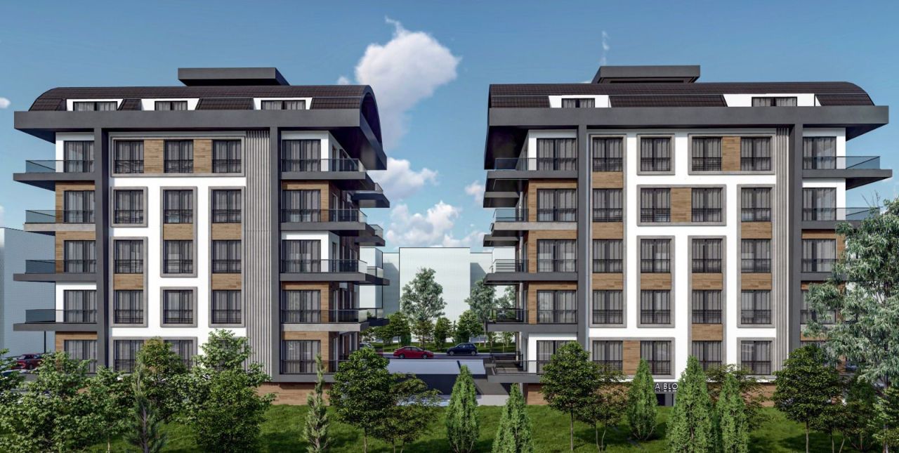 Апартаменты в Алании, Турция, 53 м² - фото 1