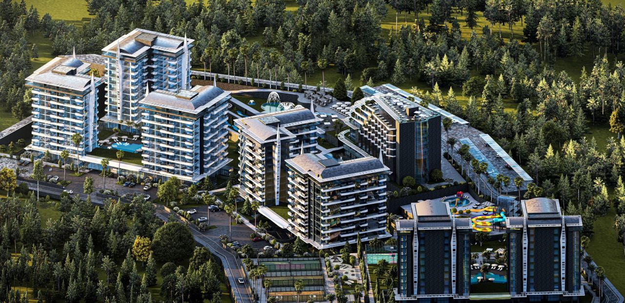 Апартаменты в Алании, Турция, 53 м² - фото 1