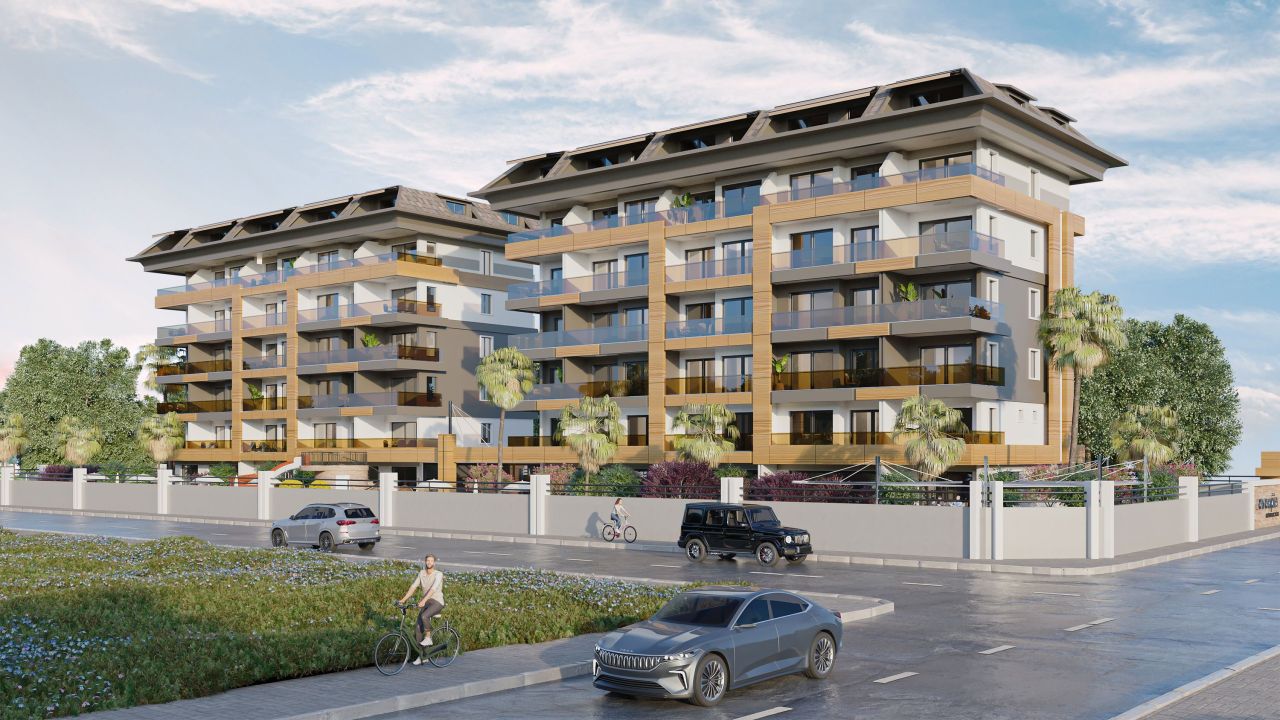 Апартаменты в Алании, Турция, 55 м² - фото 2