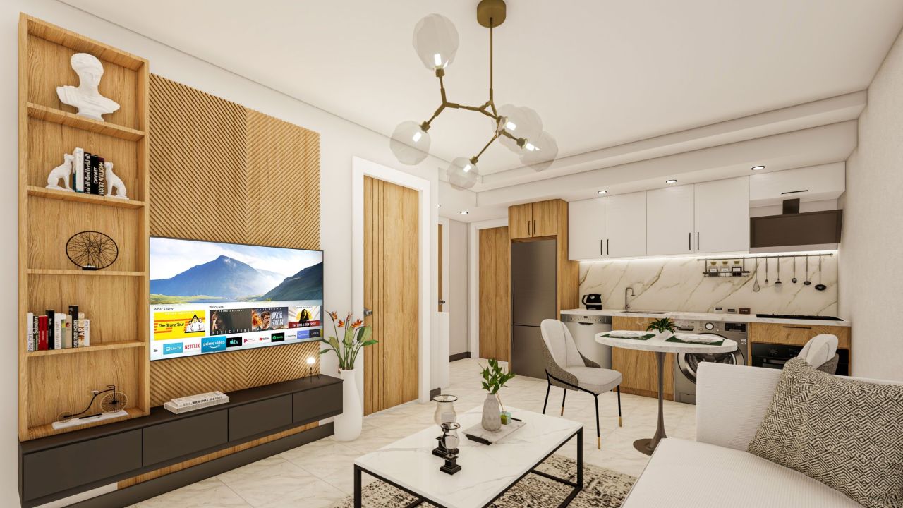 Апартаменты в Алании, Турция, 94 м² - фото 2