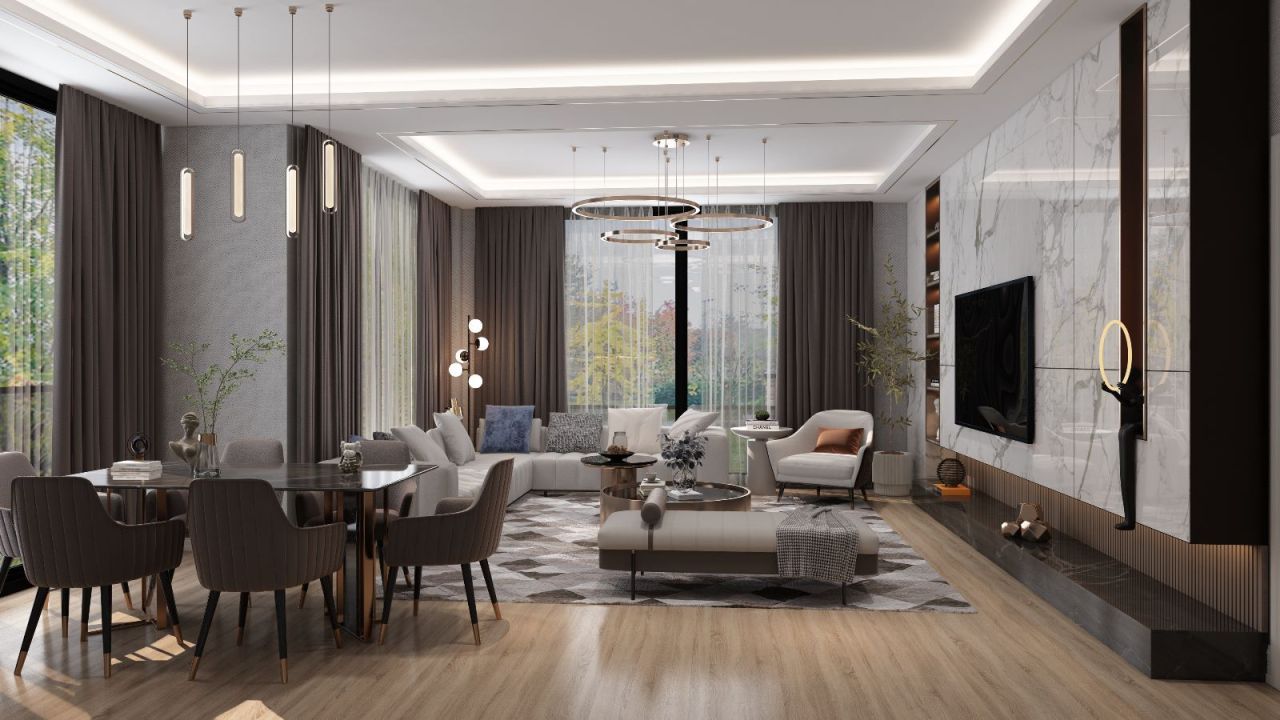 Вилла в Бейликдюзю, Турция, 500 м² - фото 3