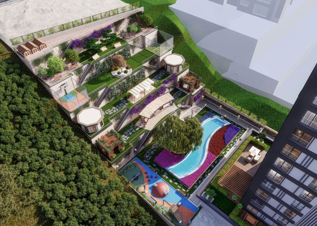 Апартаменты в Башакшехире, Турция, 90 м² - фото 3