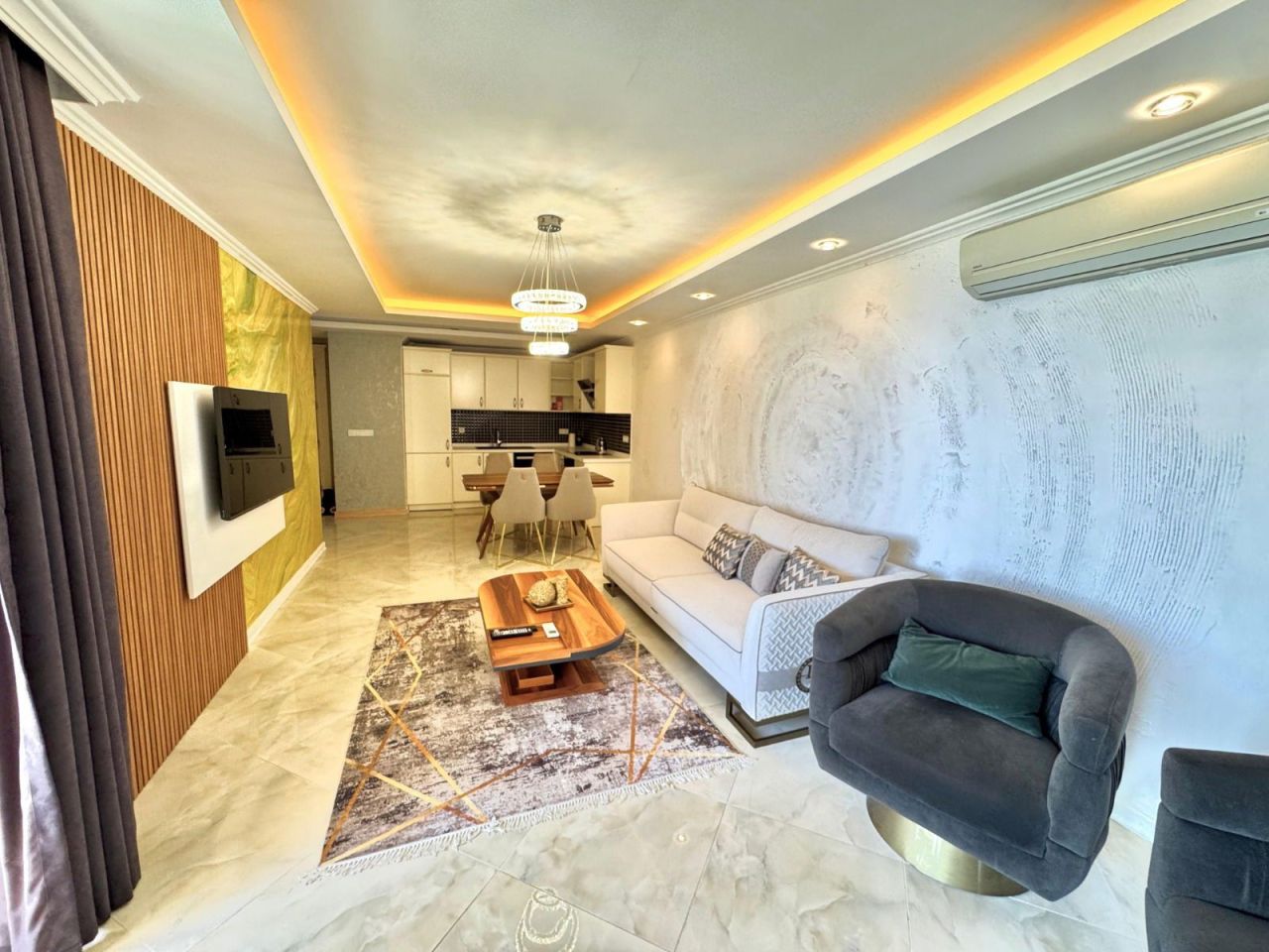 Апартаменты в Алании, Турция, 65 м² - фото 4