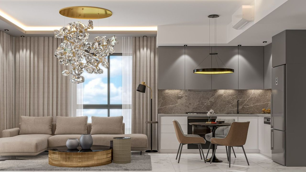 Апартаменты в Алании, Турция, 69 м² - фото 4