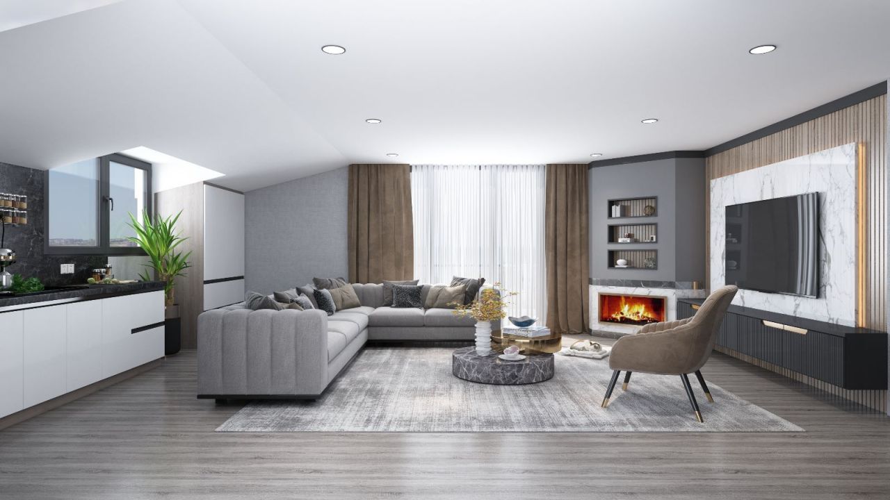 Вилла в Бейликдюзю, Турция, 500 м² - фото 4