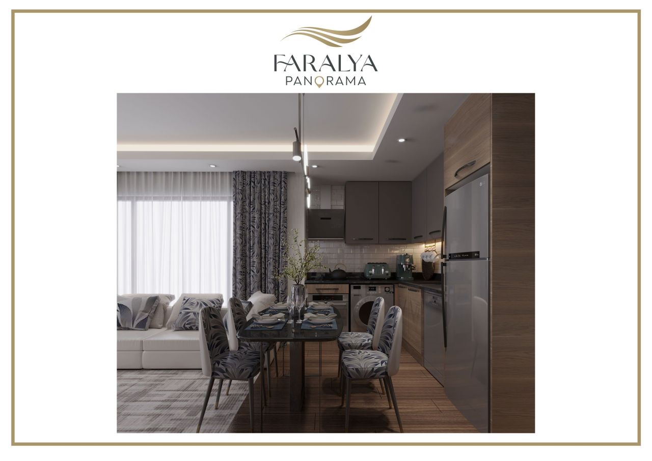 Апартаменты в Алании, Турция, 58 м² - фото 4