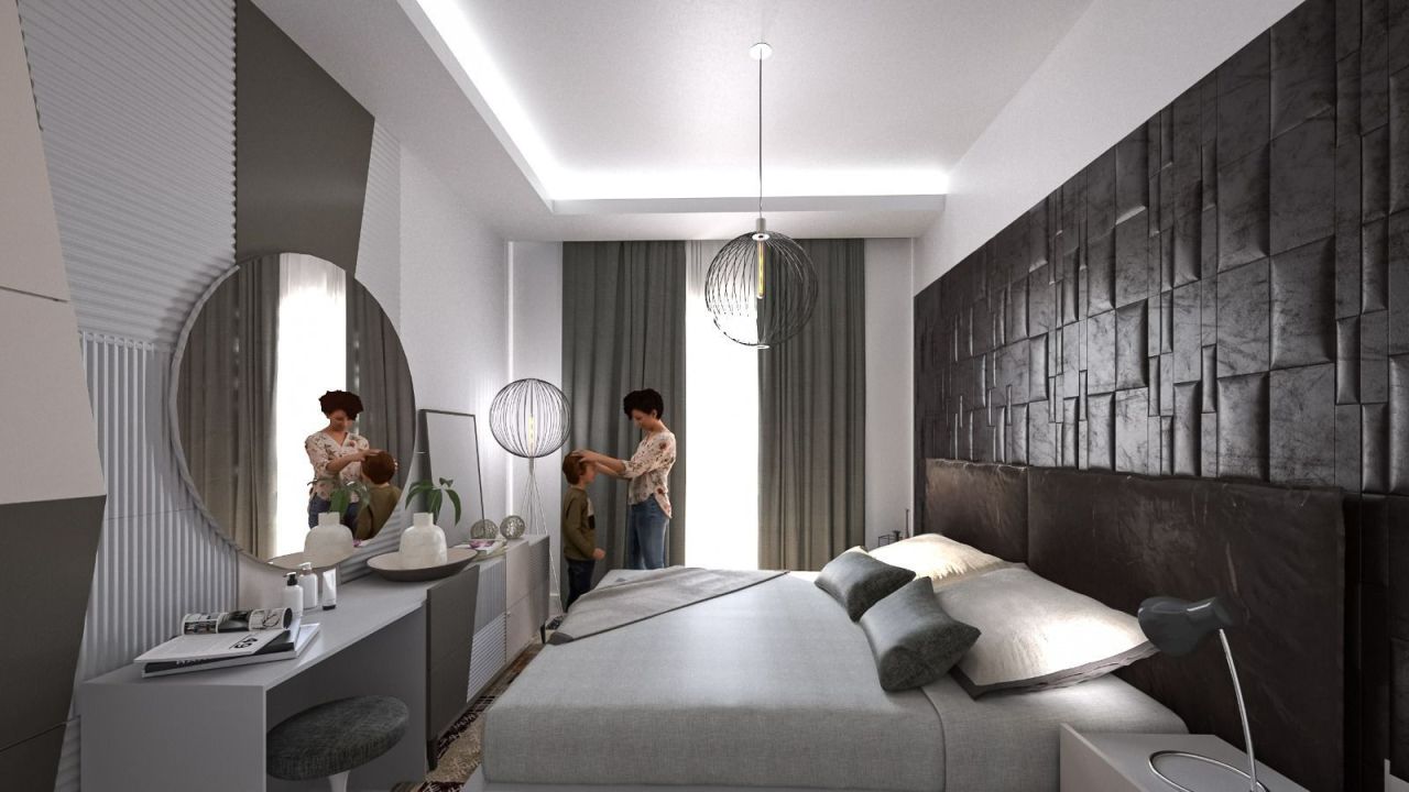 Апартаменты в Алании, Турция, 53 м² - фото 4