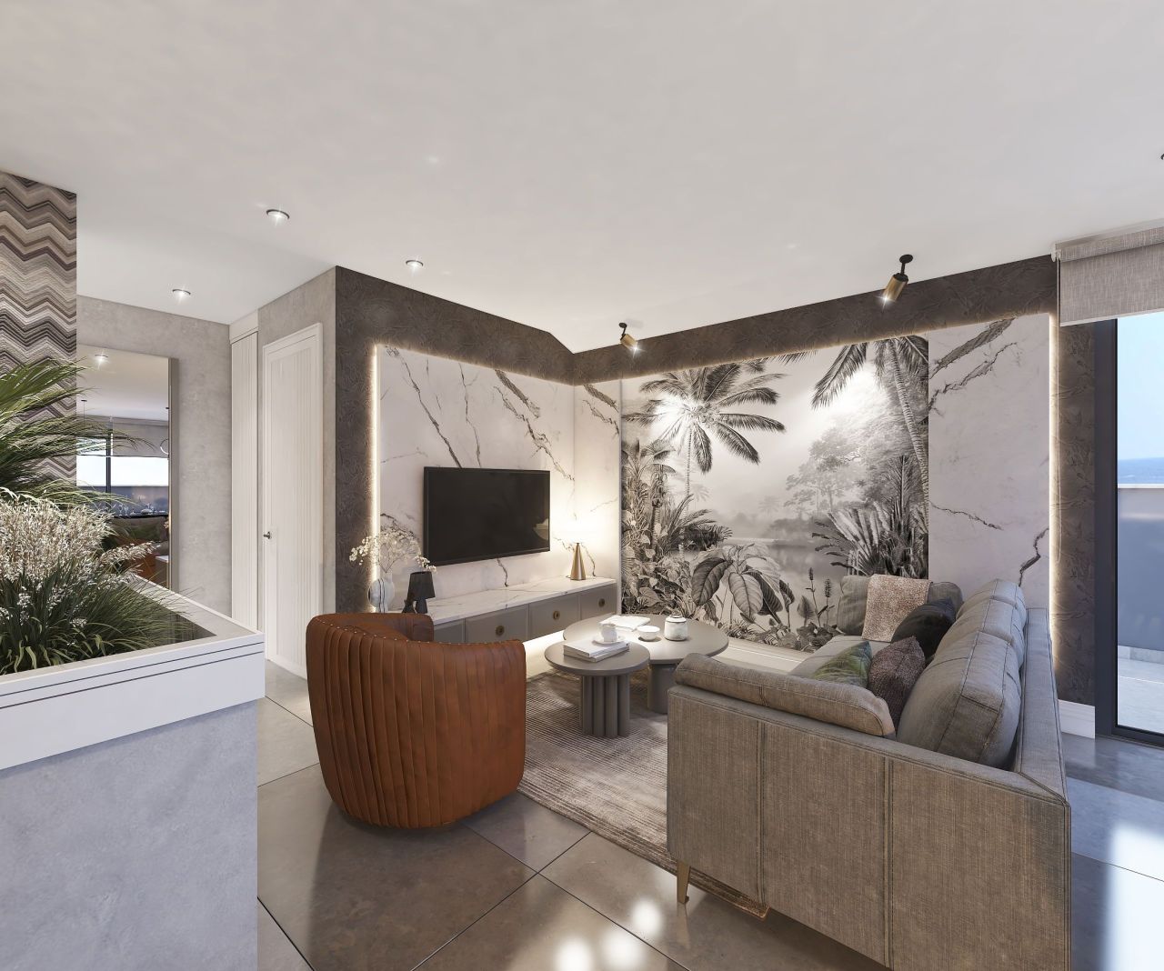 Апартаменты в Алании, Турция, 50 м² - фото 4