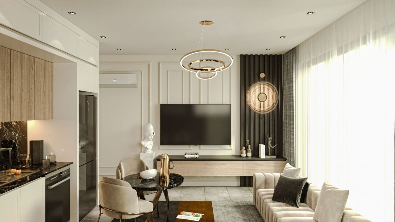 Апартаменты в Алании, Турция, 48 м² - фото 4