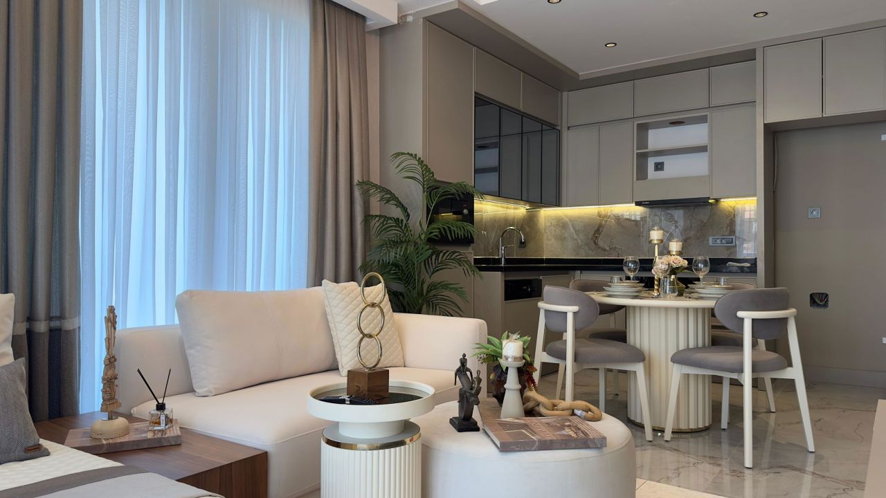 Апартаменты в Алании, Турция, 59 м² - фото 5