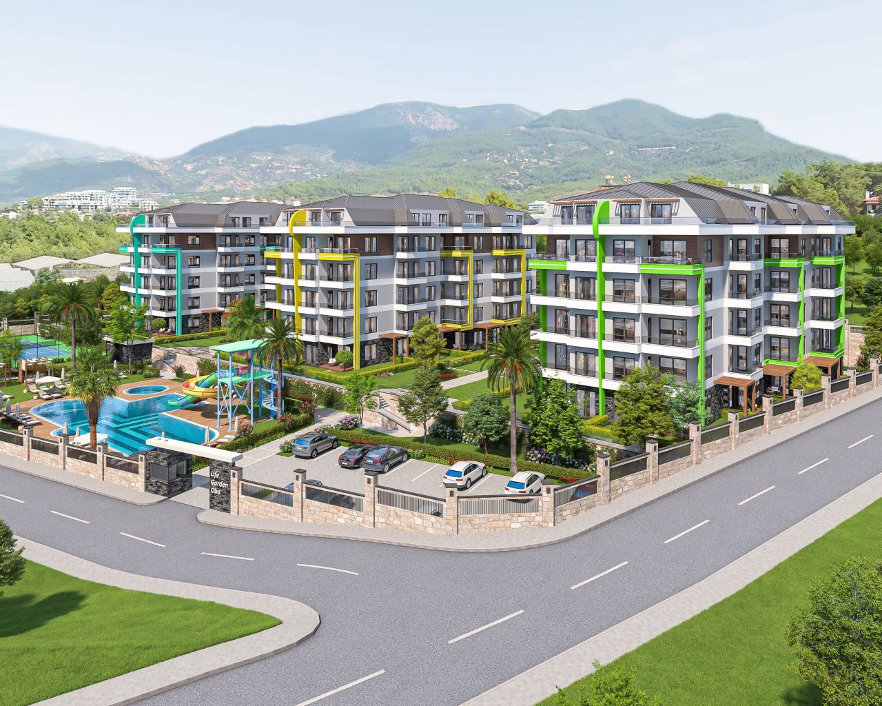 Апартаменты в Алании, Турция, 52 м² - фото 1
