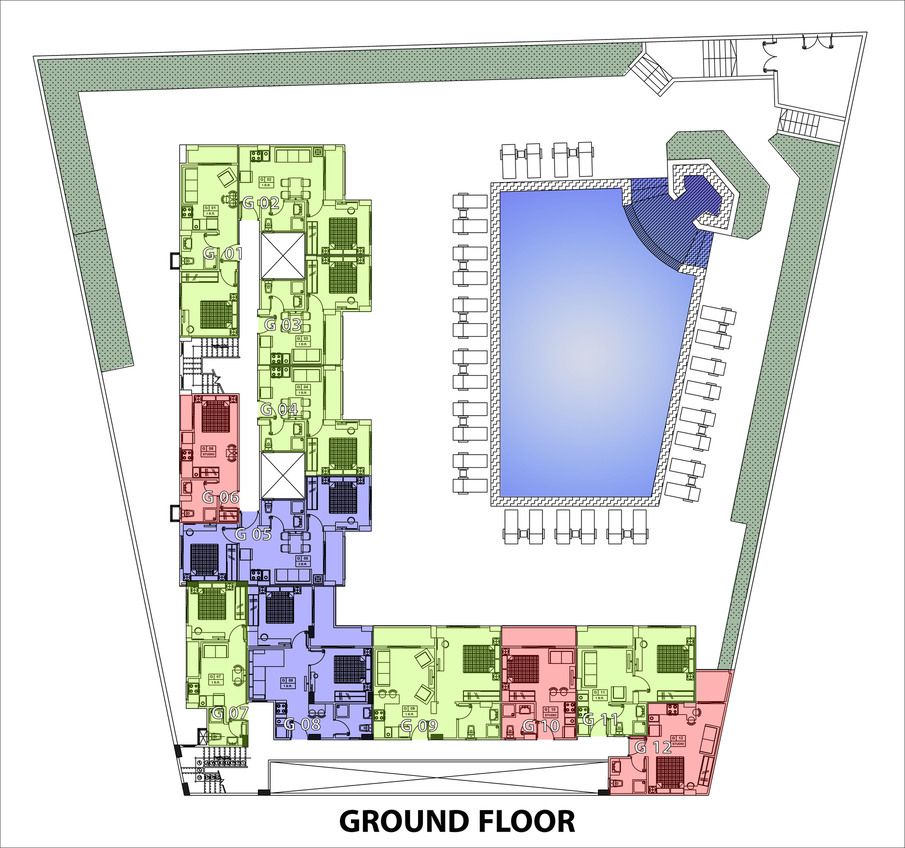 Квартира в Хургаде, Египет, 35 м² - фото 8