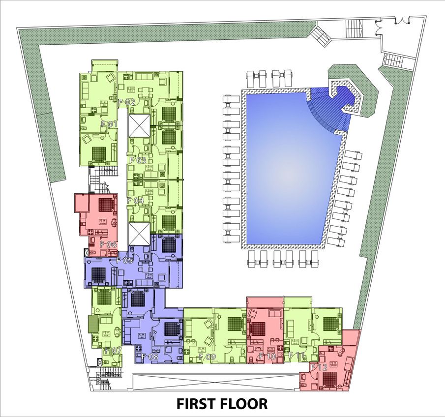 Квартира в Хургаде, Египет, 35 м² - фото 9