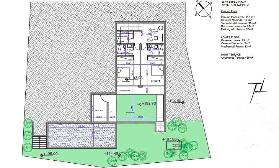 Вилла в Пафосе, Кипр, 216 м² - фото 18