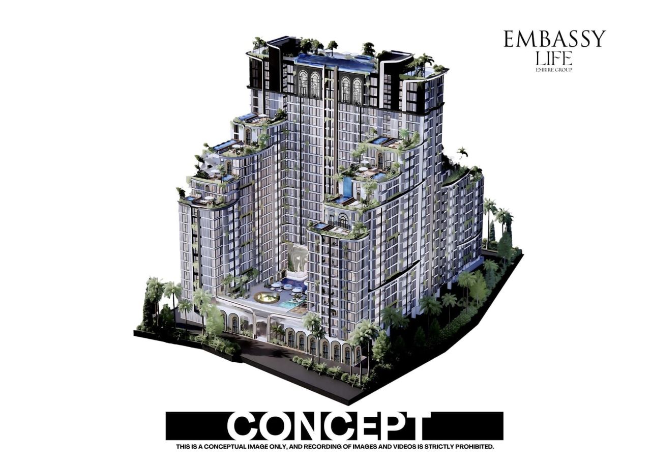 Квартира в Джомтьене, Таиланд, 34 м² - фото 2