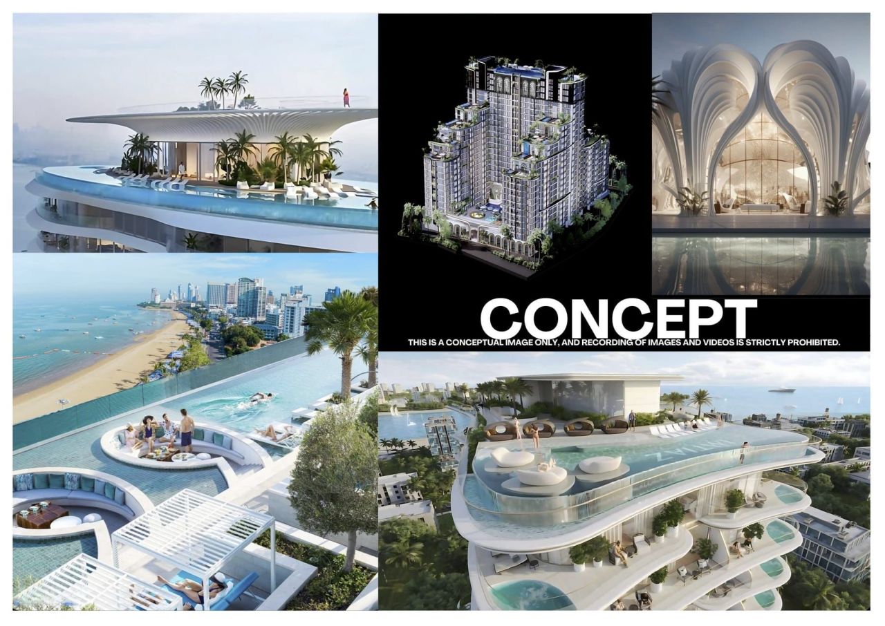 Квартира в Джомтьене, Таиланд, 34 м² - фото 5