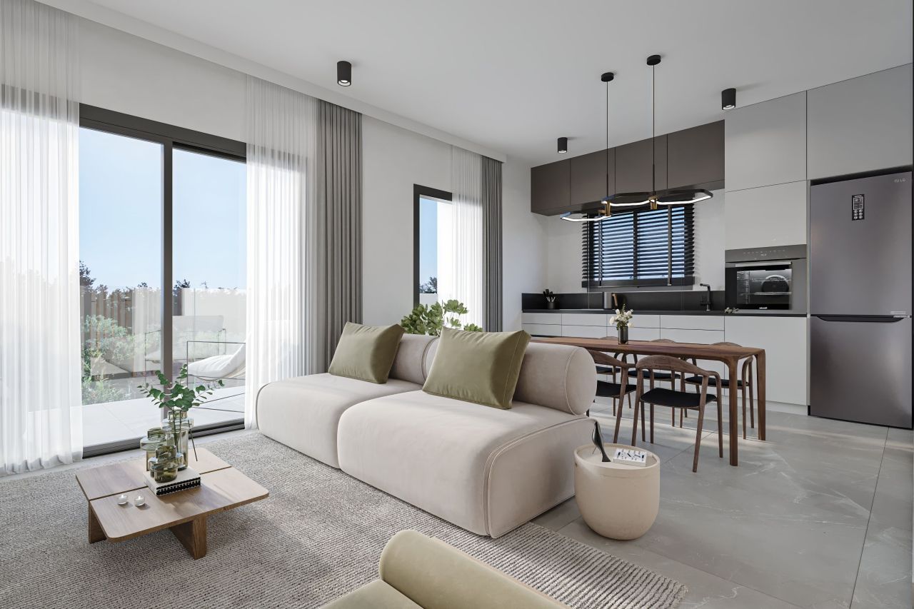 Апартаменты в Пафосе, Кипр, 62 м² - фото 8