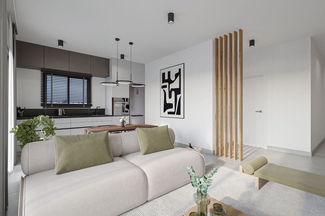 Апартаменты в Пафосе, Кипр, 62 м² - фото 13