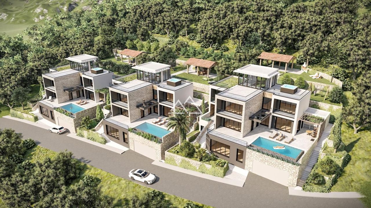 Вилла в Святом Стефане, Черногория, 670 м² - фото 1