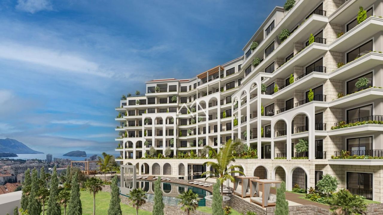 Апартаменты в Будве, Черногория, 41 м² - фото 1