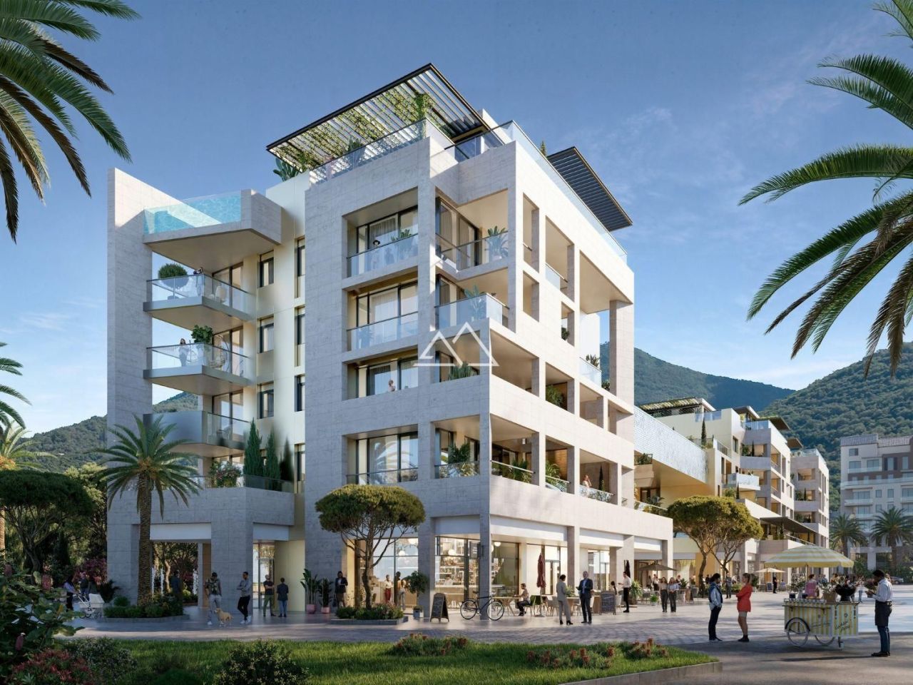 Коммерческая недвижимость в Тивате, Черногория, 81 м² - фото 2